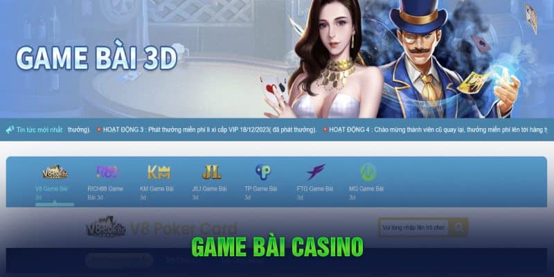 Game bài casino